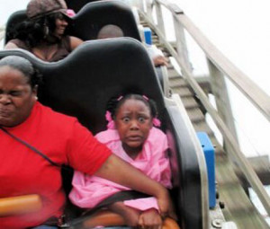 People on Roller Coasters