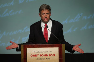 Gary Johnson, Libertarian, 59