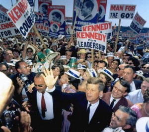 With an election win in 1960, JFK marked a shift in anticipation of ...