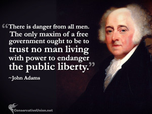 ... the public liberty.” ~John Adams #conservative #quotes #conservatism