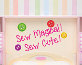 Lalaloopsy - Sew magical Sew Cute Vinyl Wall Decal
