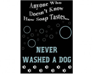 Dog Art Print, Funny Dog Quote, Typ ographic Print, digital print wall ...