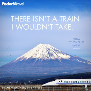 Travel Quote of the Week: On Trains