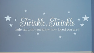 Twinkle Twinkle Little Star Set - Vinyl Wall Decal
