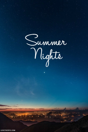 Summer Nights