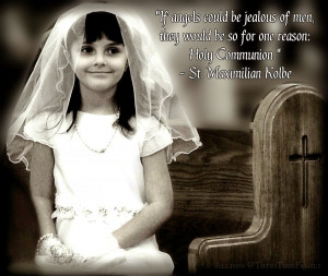 First Holy Communion - Quotes & Prayer
