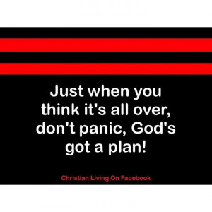 God's got a plan