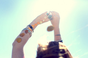 ... feeling down glance up at the sunshine and let the light inspire you