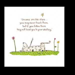 Kate Knapp greeting cards - dreams are like stars... - Biome - Biome