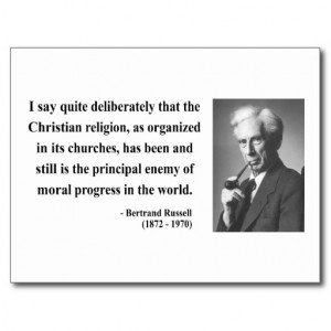 Beliefs by Bertrand Russell Post Cards