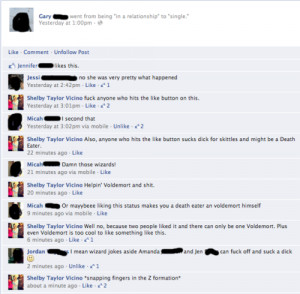 Side note- It says one person liked it, but that’s because the other ...