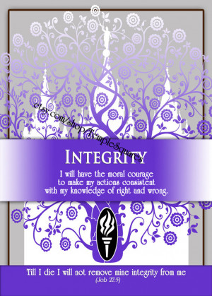 Printable - 3 sizes! LDS Young Women Personal Progress Values ...