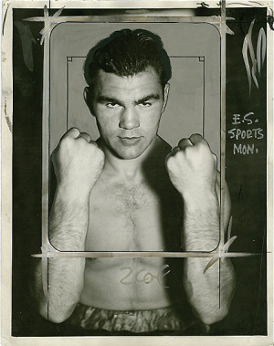 Max Schmeling vor seinem 2 World Champion Sieg gegen Young Stribling