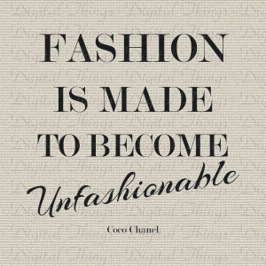 Coco Chanel Fashion Quotes Coco chanel fashion quote