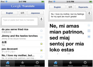Configura tu idioma y al cual quieres la traducción, escribe el texto ...