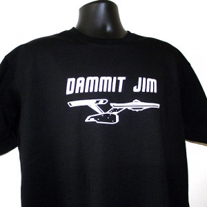 Dammit Jim - Startrek Inspired Design T-Shirts & Hooded Tops