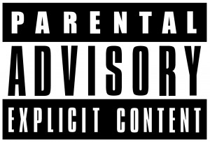 What is the Parental Advisory Explicit Content logo?