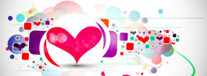 Cover Photos For Facebook Timeline Cool Colorful Hearts Facebook Cover ...