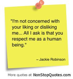 Jackie Robinson Quotes On Civil Rights Jackie robinson quote