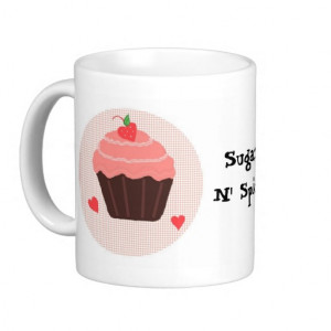 Sugar N' Spice Frosted Cupcake Coffee Mug