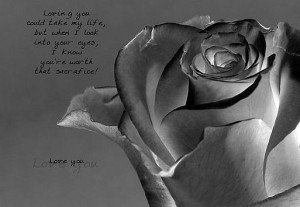 Loving you could take my time, but when I look into your eyes, I know ...