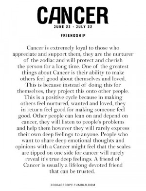 ... cancer stars signs cancer friendship zodiac cancer friendship quotes
