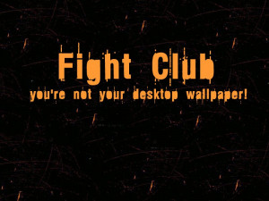 Fight Club You Are Not Your Wallpaper