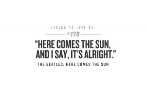 Here Comes The Sun - The Beatles