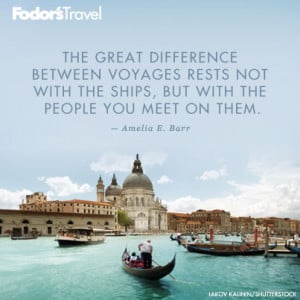 Travel Quote of the Week: On Great Voyages