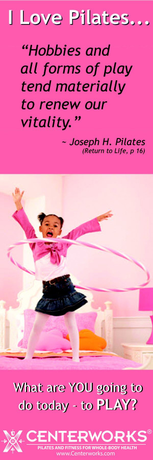 ... of play tend materially to renew our vitality.