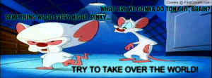 pinky and the brain Profile Facebook Covers