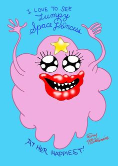 Lumpy Space Princess from Adventure Time lumpy space princess