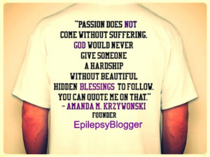 Epilepsy Quotes And Sayings ~ Q&A Mandy Krzywonski (Epilepsy Blogger ...