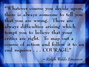 courage meaning