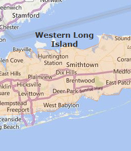 Long Island New York City Map