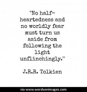 Tolkien Quotes About Friendship
