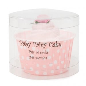 Welcome Baby Girl Quotes Fairy cake socks baby girl
