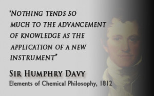 Sir Humphry Davy quote