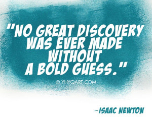 All research requires a step into the unknown.