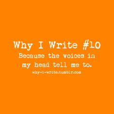 Why I Write More