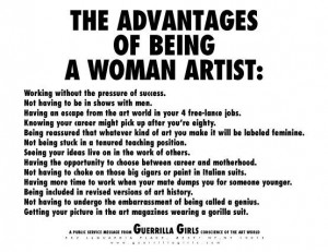 ... Girls Generation, Guerilla Girls, 1988, Guerrilla Girls, Women Artists