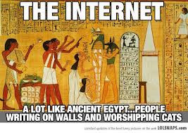 Lot Like Ancient Egypt,People Writing On Walls And Worshipping Cats ...