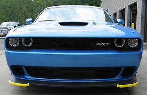2015 Challenger Hellcat in B5 Blue and Leather. This car is here and ...