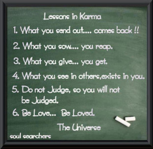 Lessons in Karma