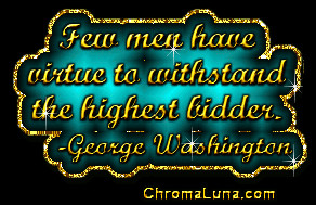 Another quotes image: (GWashington4) for MySpace from ChromaLuna