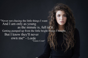 Never not chasing the little things I want…” – Lorde [1499 x 995 ...