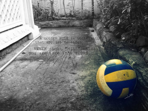 Volleyball Net Tumblr Volleyball quote by anchut