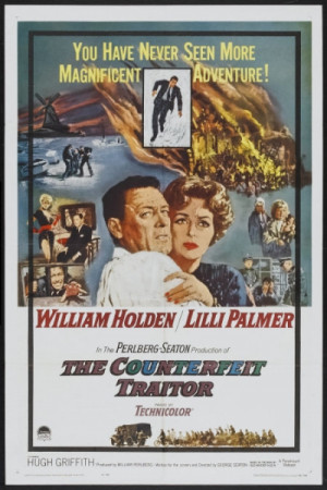 One sheet movie poster: The Counterfeit Traitor (1962) - Heritage ...