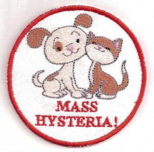 etsy.comGhostbusters Cats and Dogs Living Together Patch by ...