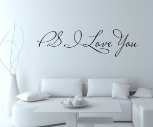 Min-order-is-10-ps-I-Love-You-Quote-Bedroom-Wall-Quote-New-Home-Love ...